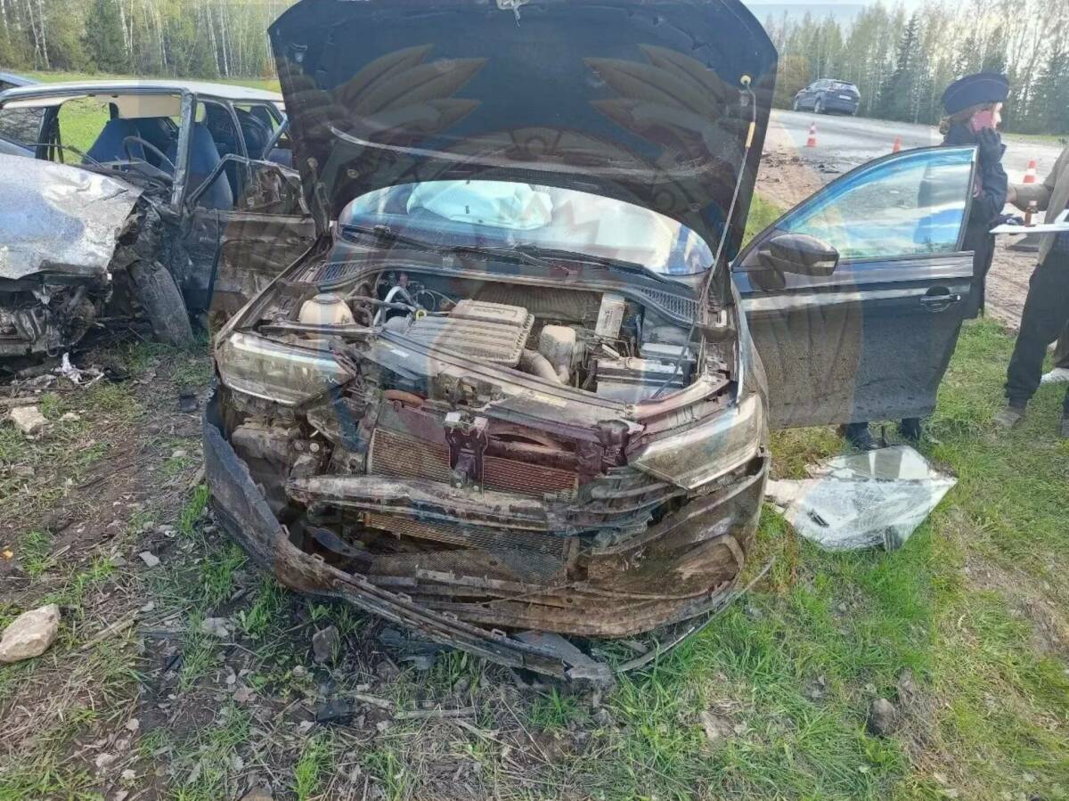 В массовом ДТП в Татарстане один человек погиб и двое пострадали