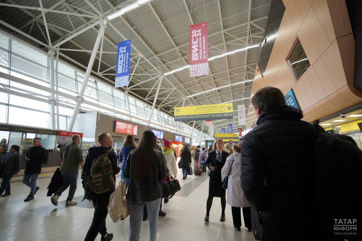 Международный пассажиропоток в аэропорту Казани вырос на 31%