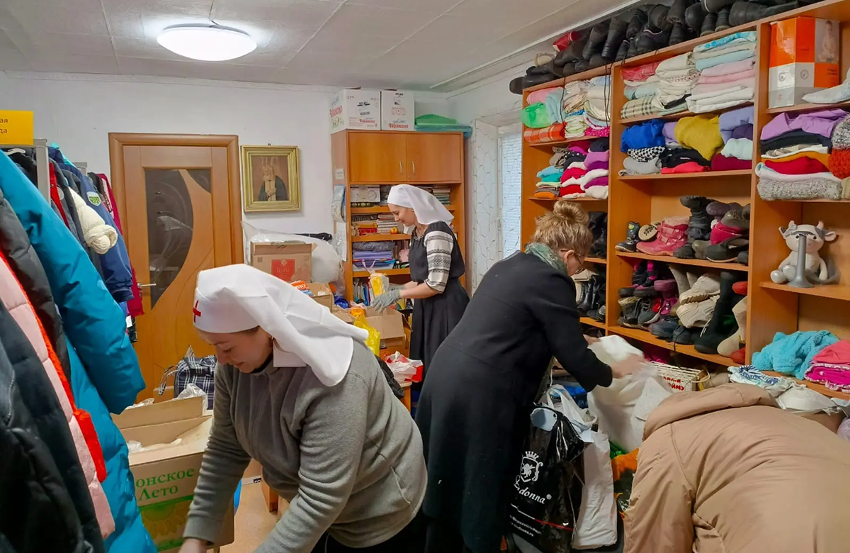 Гуманитарный центр в Набережных Челнах закупился продуктами с помощью «Русского лото»