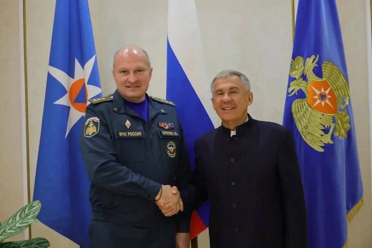 Минниханов обсудил с главой МЧС постройку нового учебного комплекса для спасателей