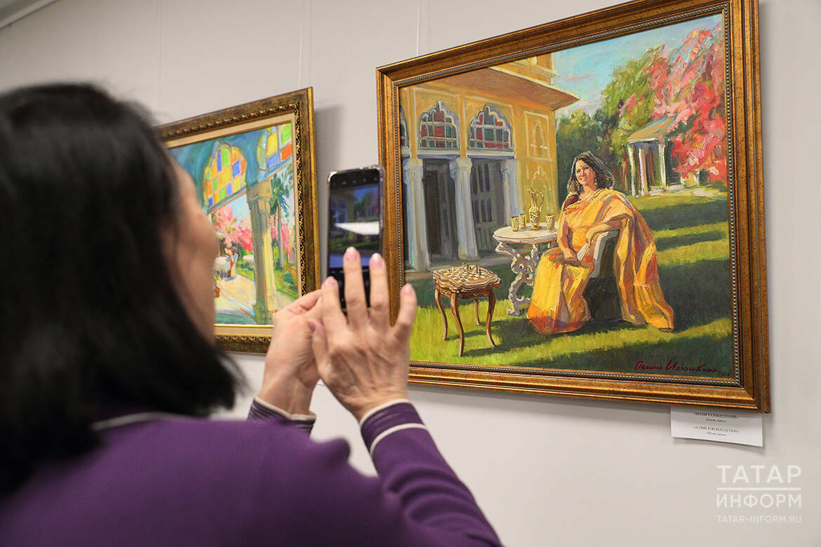 Выставка «Россия-Индия: 555 лет дружбы» открылась в Доме Дружбы народов Татарстана