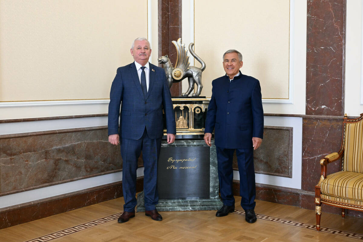 Минниханов: Есть все возможности для дальнейшего расширения партнёрства с Белоруссией