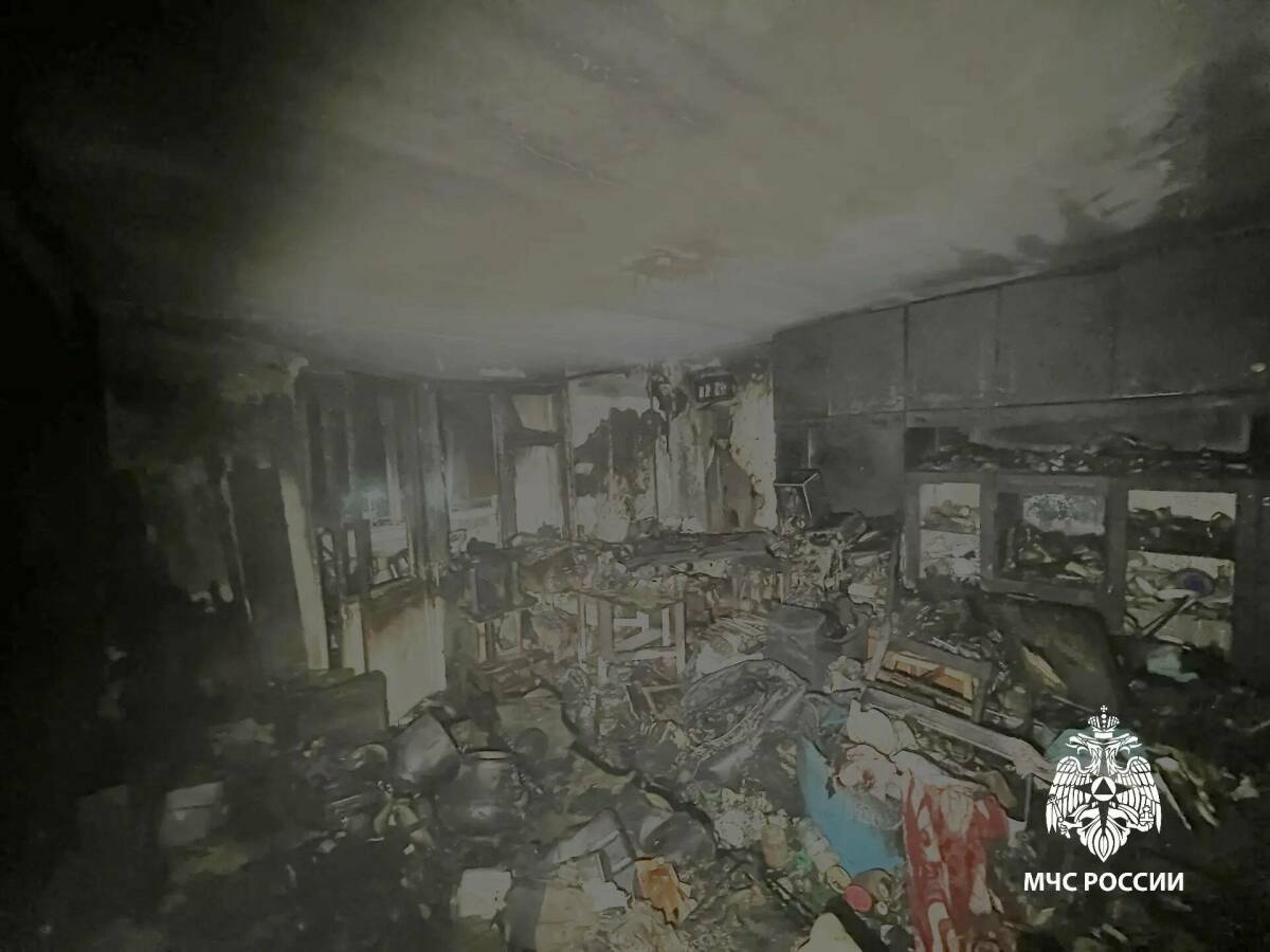 Мужчина пострадал на пожаре в казанской квартире, где 46 лет не меняли проводку