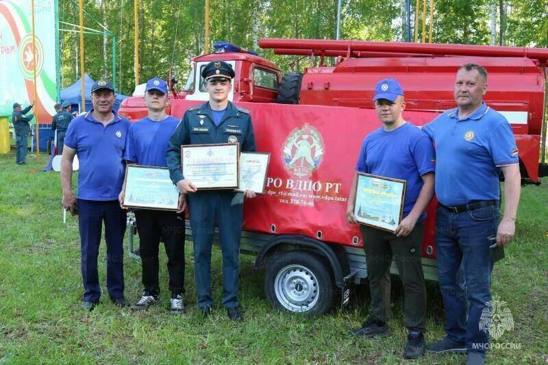 В Татарстане определили лучшую добровольную пожарную команду
