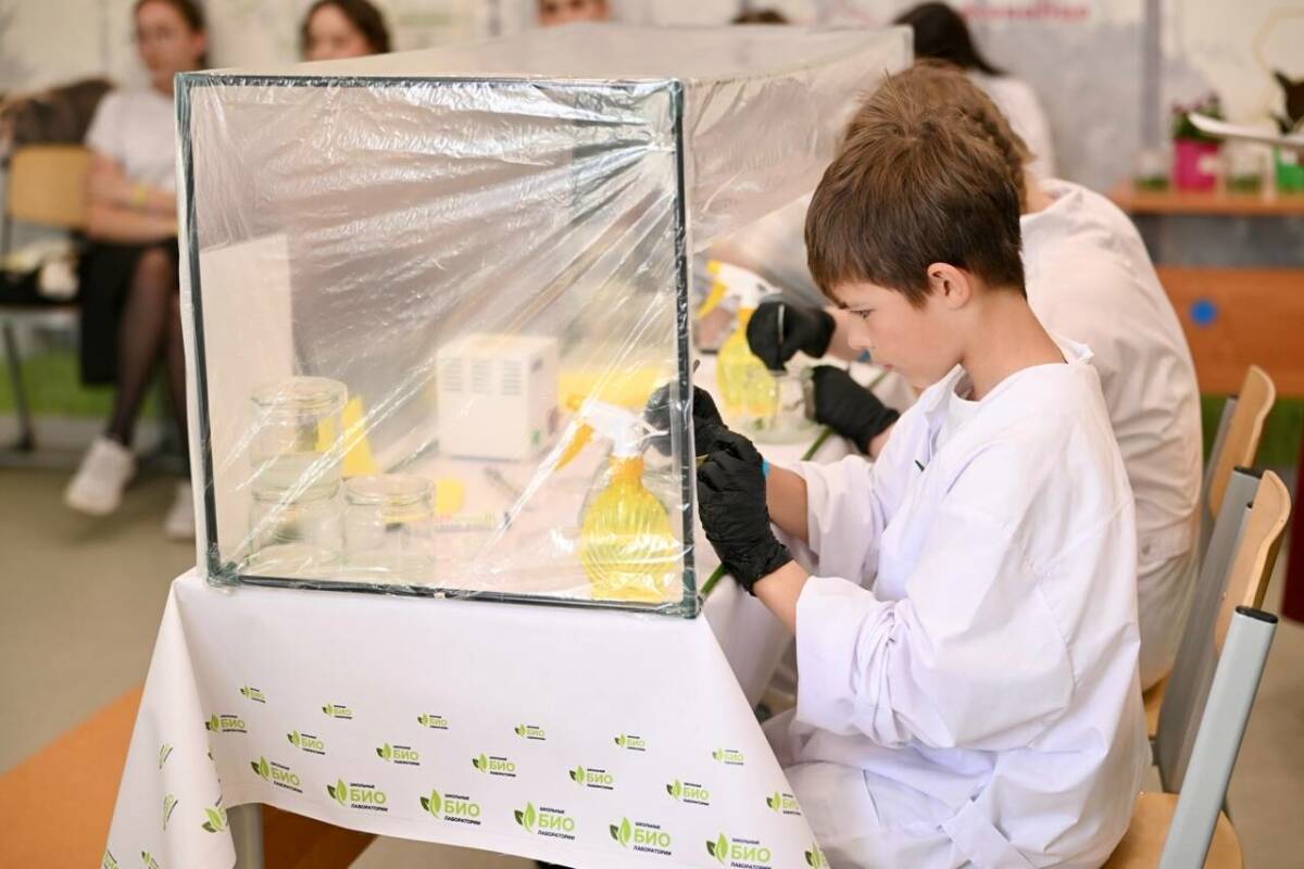 В Мальбагуше впервые прошел слет школьных биолабораторий