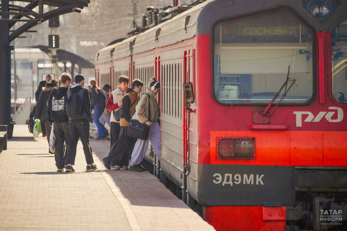 В Татарстане возобновят курсирование поезда Казань – Арск