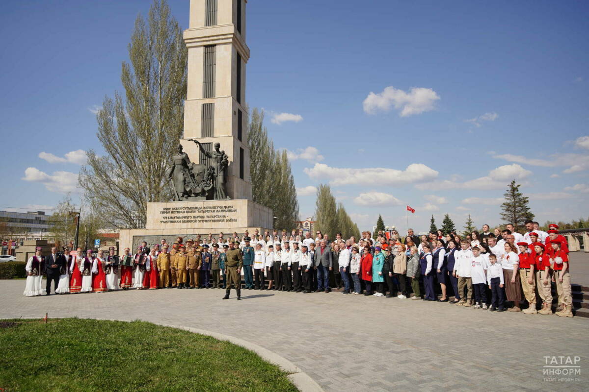 В Казани проходят съёмки клипа в рамках всероссийской акции «Песни наших отцов»