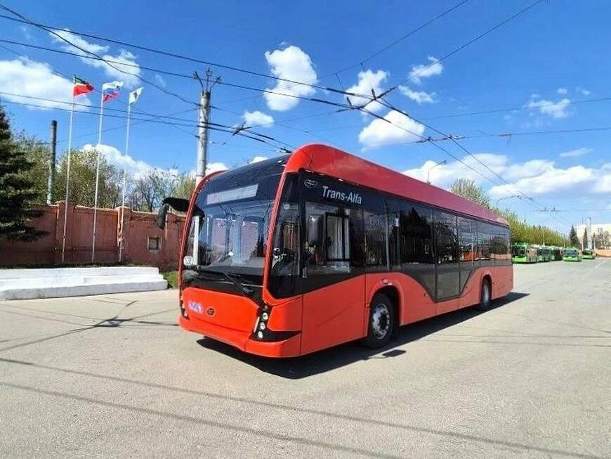 В Казани испытают новый троллейбус с автономным ходом на четырёх маршрутах