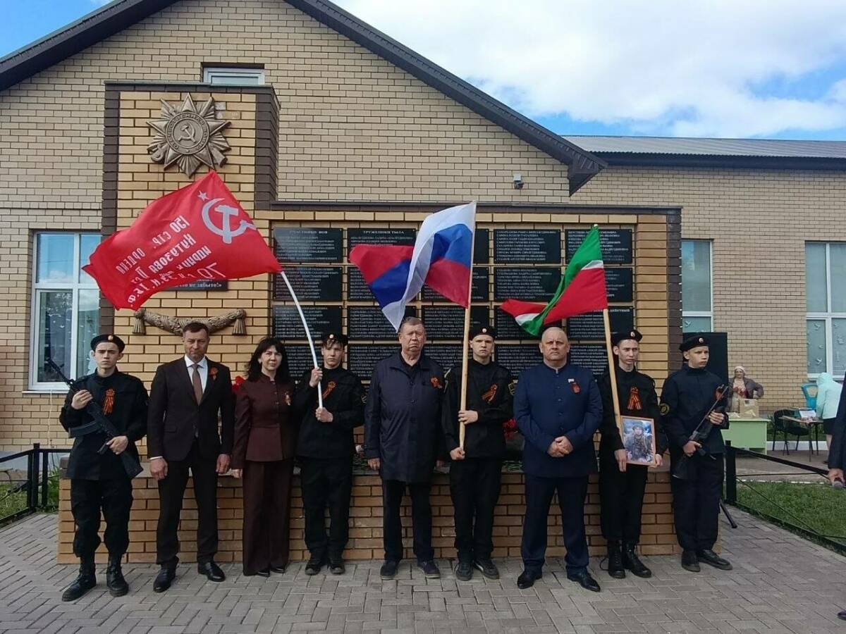В Тукаевском районе состоялся праздничный парад в честь 81-й годовщины Победы
