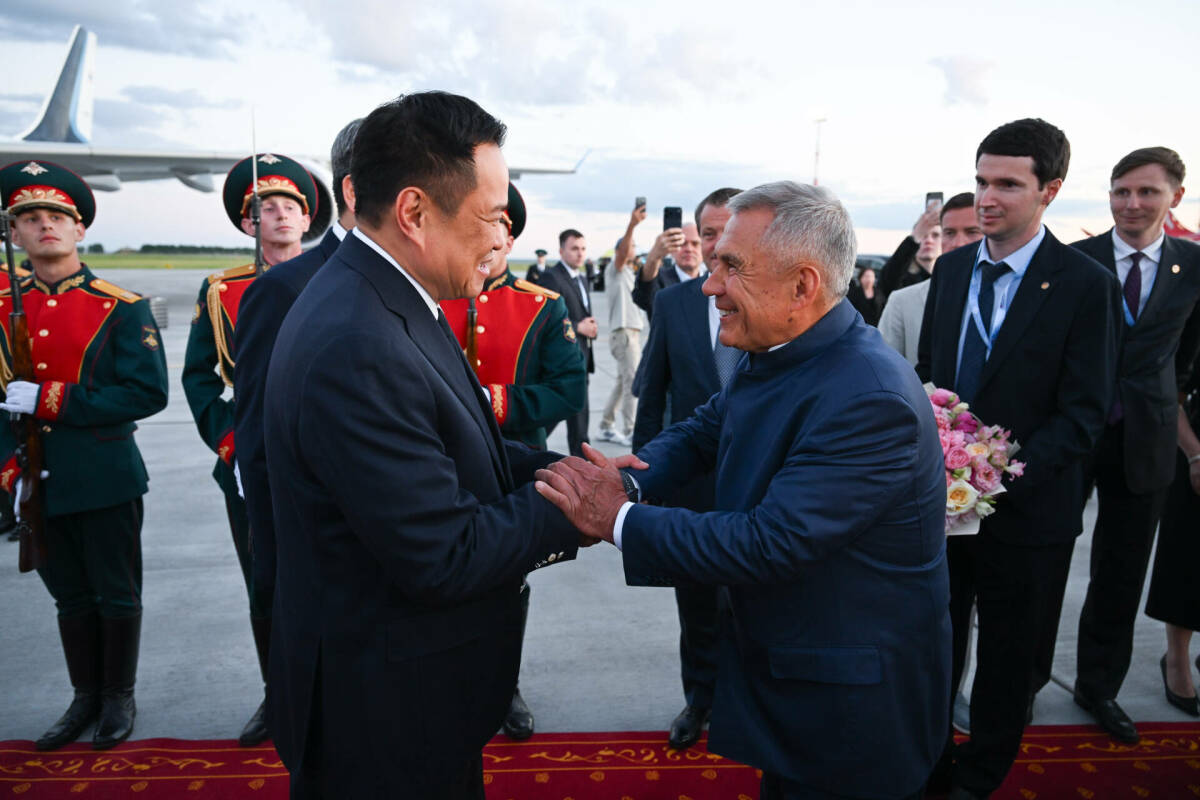 Премьер-министр Таиланда прибыл в Казань для участия в саммите Россия-АСЕАН