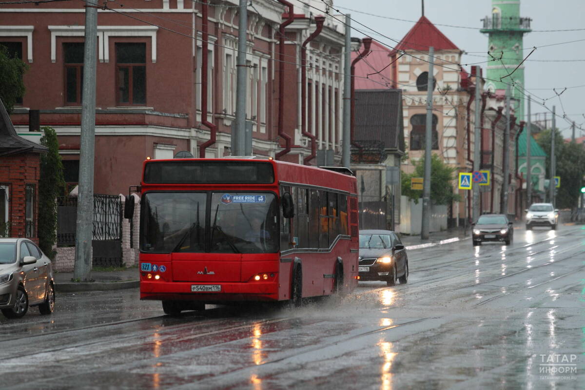 В Татарстане 19 июня ожидаются дожди, грозы и град, днем до +26 градусов