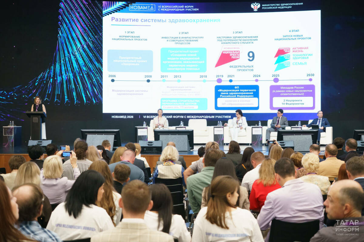 Казань стала центром проведения всероссийского форума «НОВАМЕД-2026»