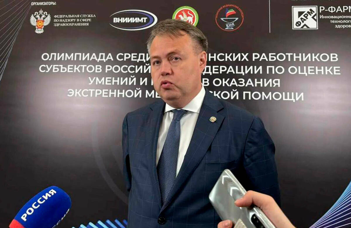 Альмир Абашев: 80% оборудования, закупаемого для больниц РТ, сделано в России
