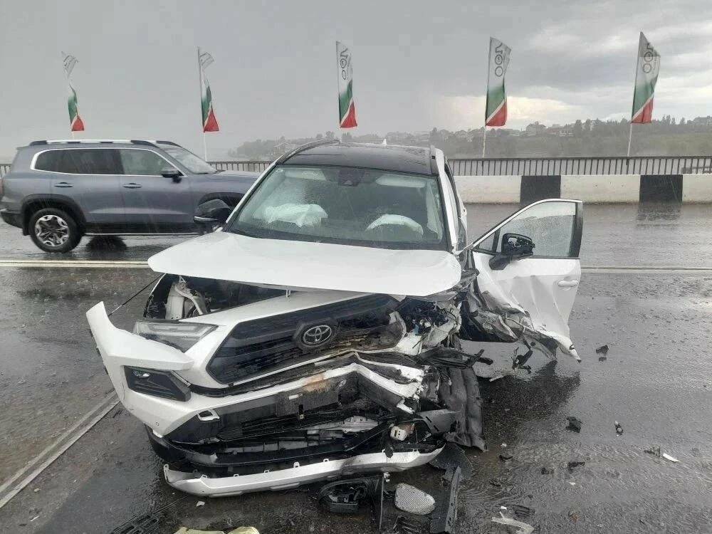В Челнах водитель иномарки погиб в ДТП с тремя авто