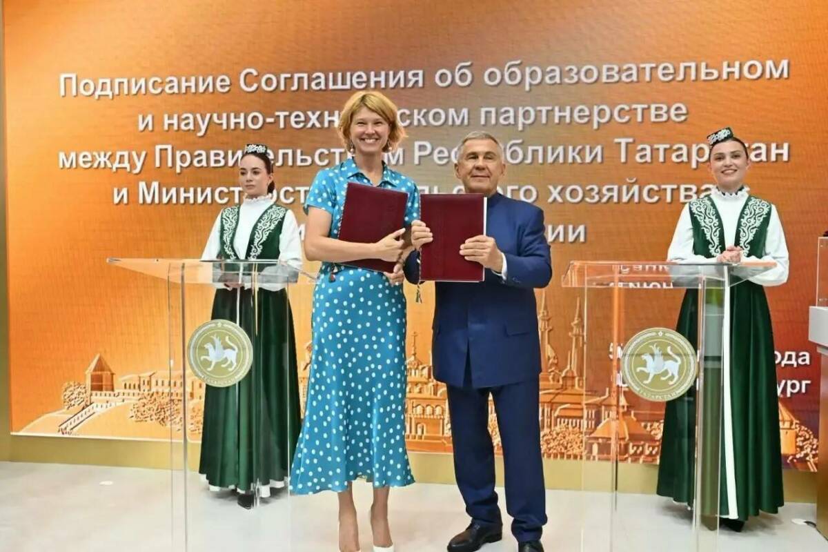 Татарстан һәм Россия Авыл хуҗалыгы министрлыгы партнерлык турында килешү имзалады