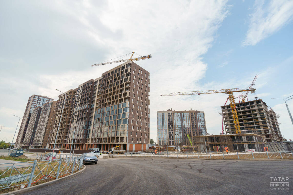 В Татарстане возвели почти 2,3 млн кв. метров жилья – 72% от плана