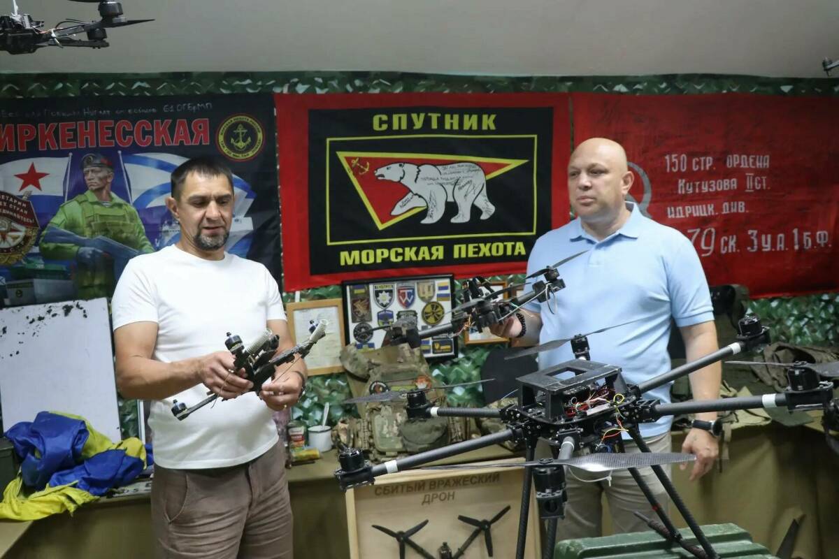 В Нурлате волонтёры восстанавливают трофейные дроны и отправляют их бойцам