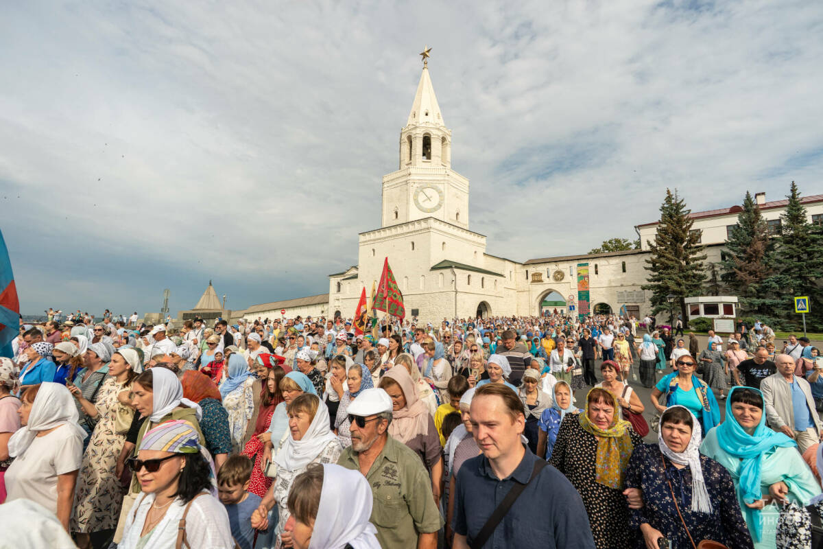 В Казани из-за крестного хода перекроют движение по ряду центральных улиц