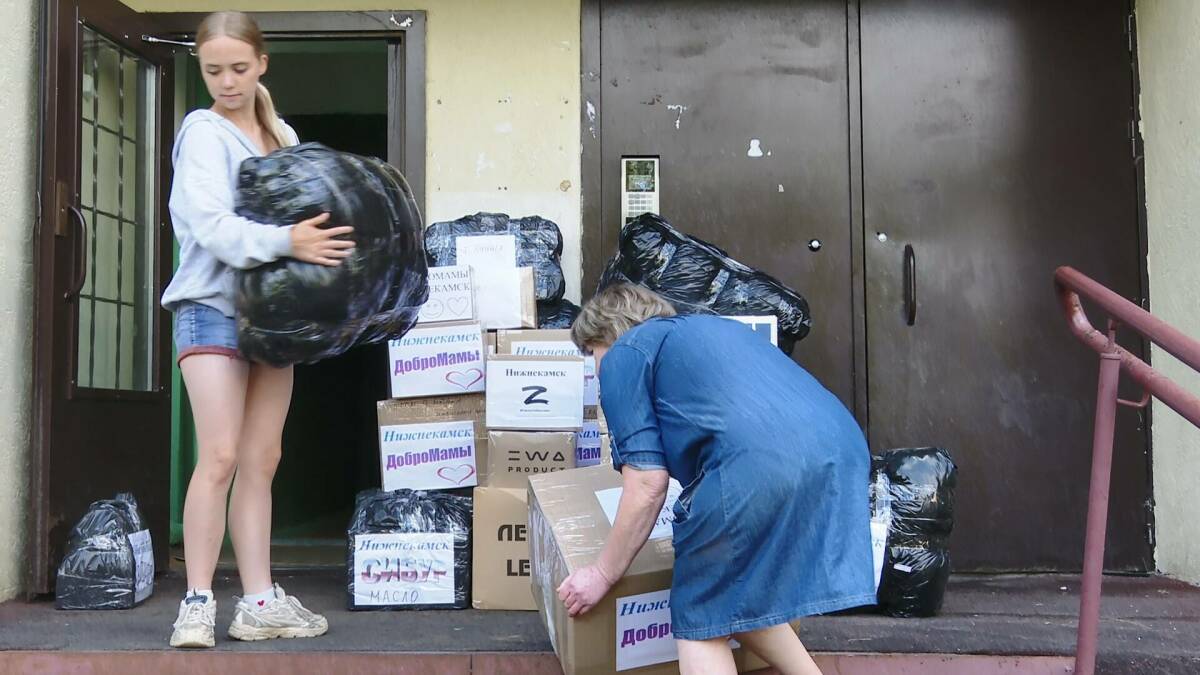Нижнекамские волонтеры отправили гуманитарную помощь для участников СВО