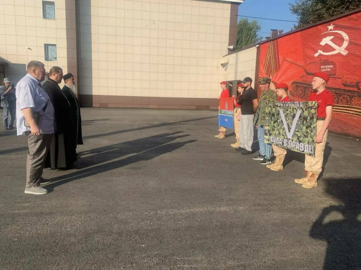 В Бугульме проводили контрактников в Африканский корпус и зону СВО