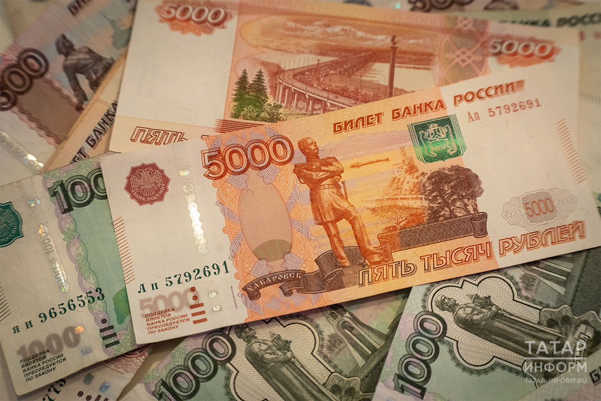 В мае средняя начисленная зарплата в Татарстане достигла 104,8 тыс. рублей