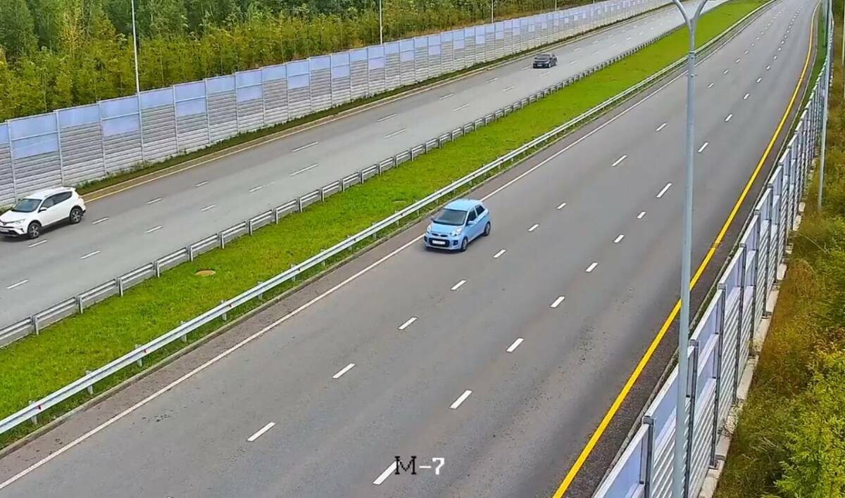 76-летняя женщина за рулем KIA разъезжала по встречке на М-7 под Казанью