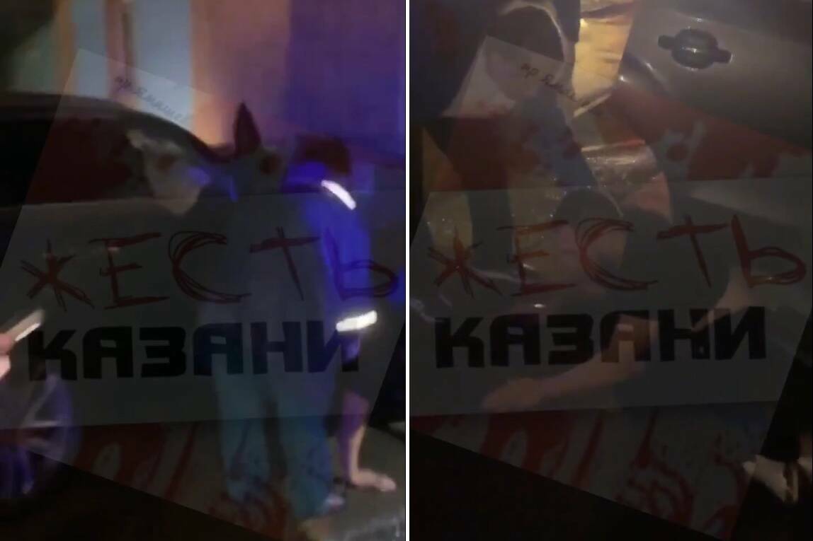 Молодежь на Audi влетела в дом в Татарстане