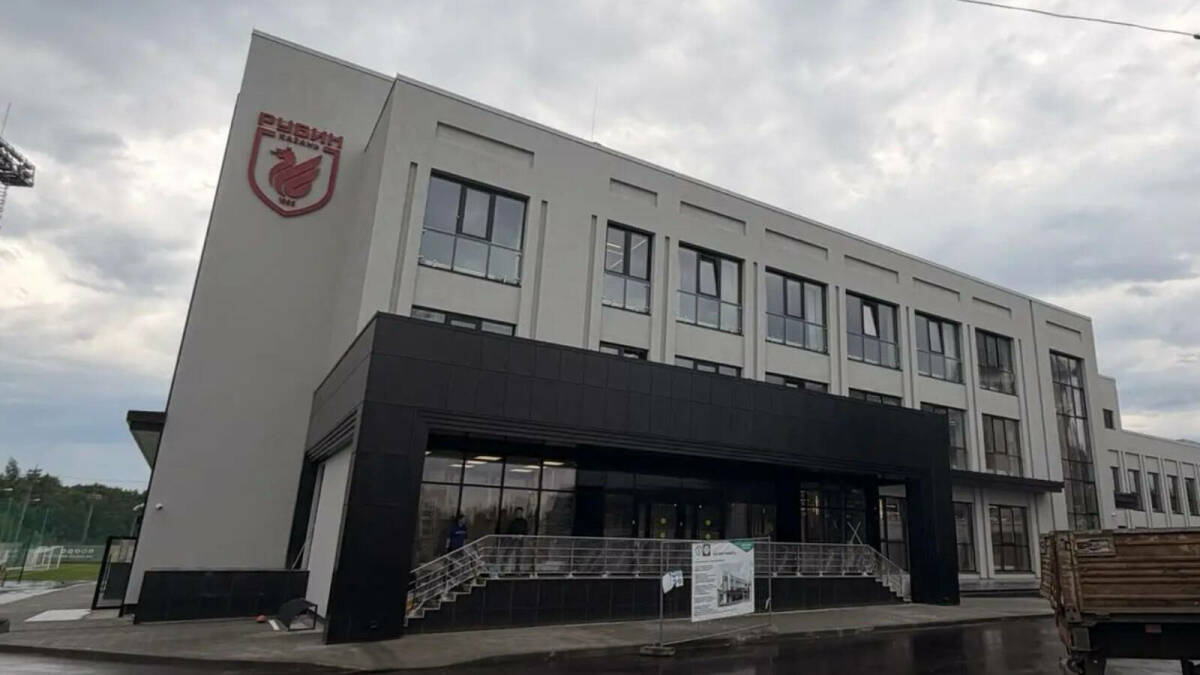 У стадиона «Рубин» в Казани построили Центр развития футбола