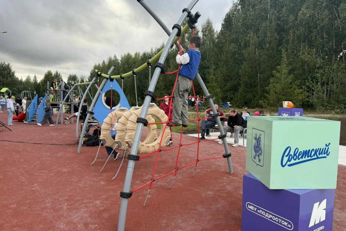 В жилом массиве Чебакса в Казани открылась новая спортивная площадка