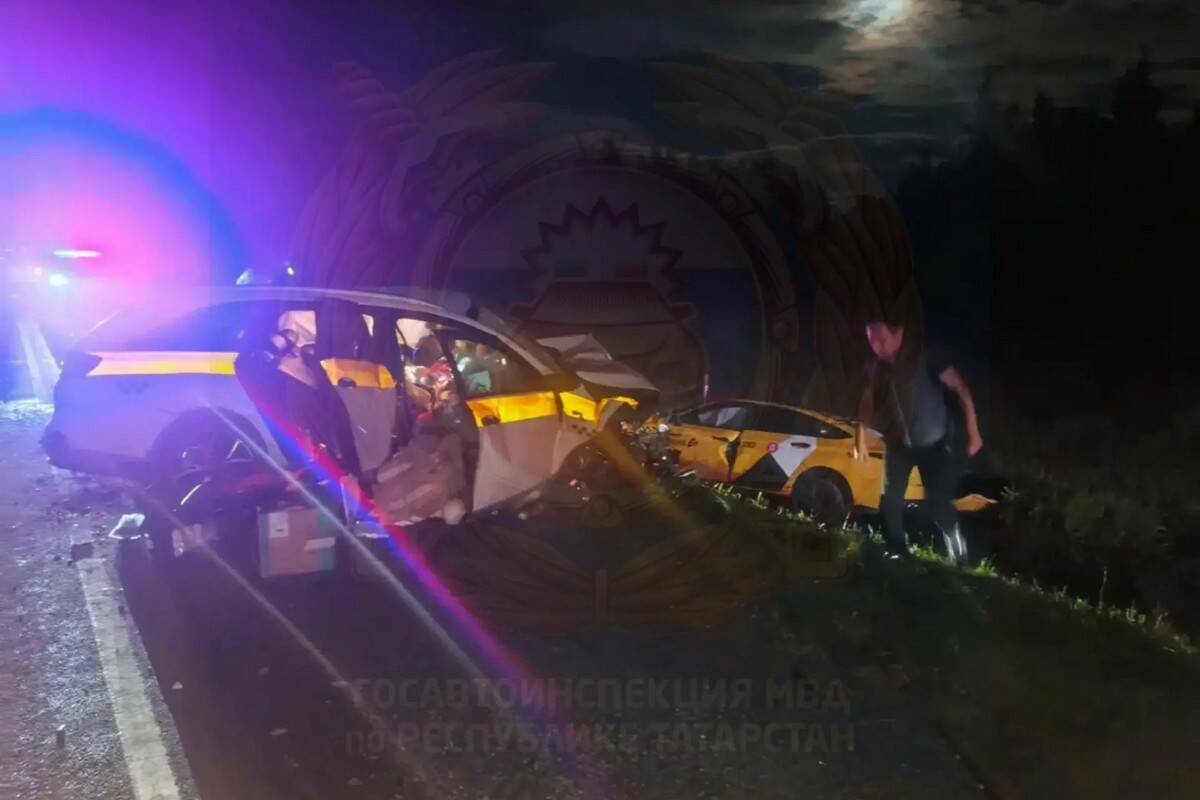 KIA вылетела на встречку и столкнулась с Cherry в РТ – оба водителя погибли 