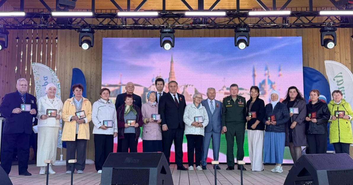 В новом парке «Заказанье» чествовали лучших жителей Высокогорского района