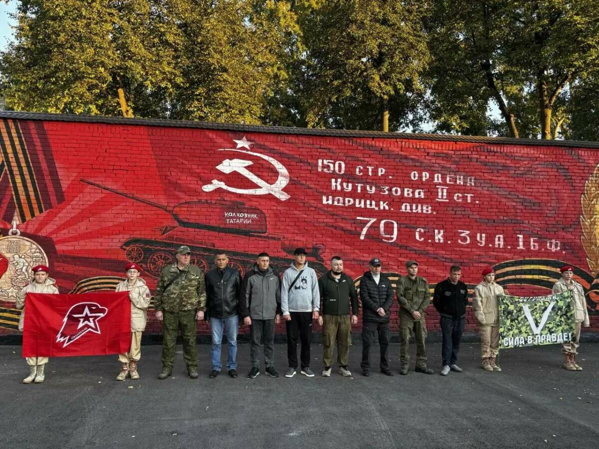 Семеро бугульминцев отправились на сборы в мобильные огневые группы