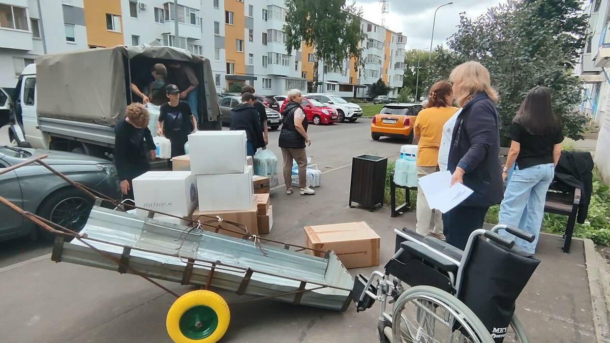 Из Нижнекамска отправили полторы тонны гуманитарной помощи жителям Донбасса