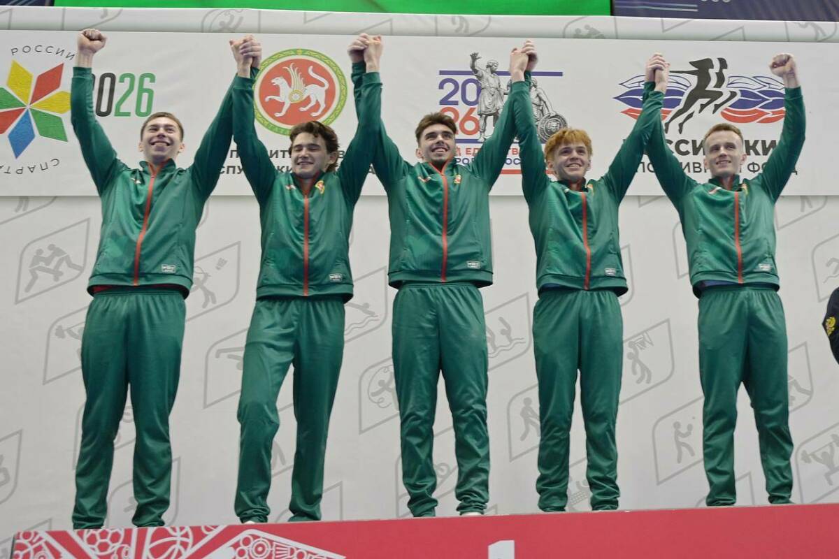Сборная Татарстана выиграла Спартакиаду народов России по спортивной гимнастике
