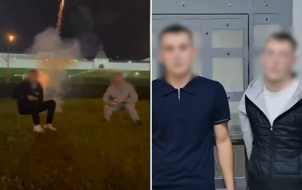 Парней, устроивших пикник с салютом под стенами Казанского Кремля, наказали