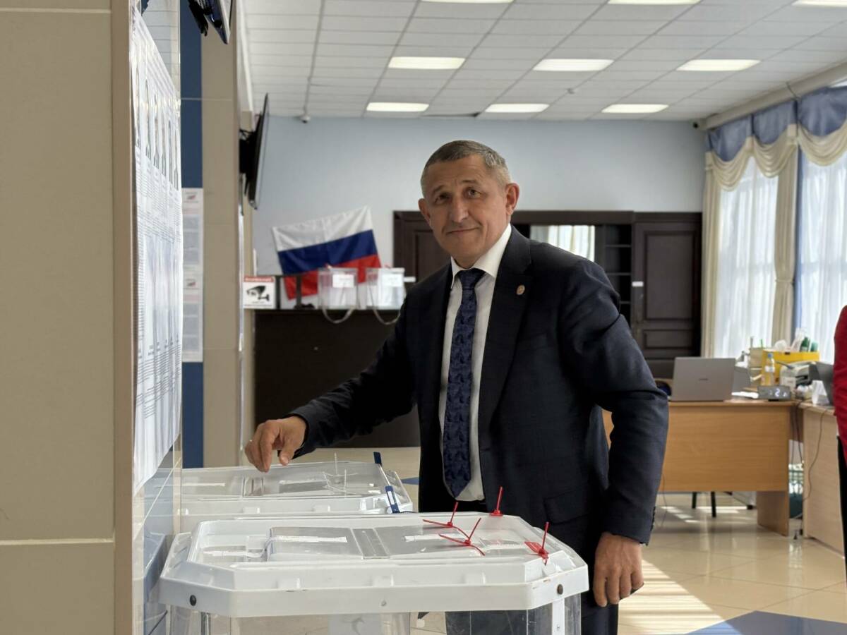 Глава Лаишевского района Ильдус Зарипов: «От нашего голоса зависит будущее»