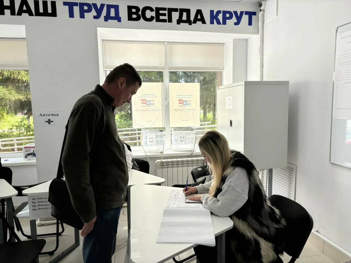 «Надежда на светлое будущее»: ветеран СВО проголосовал в Заинске
