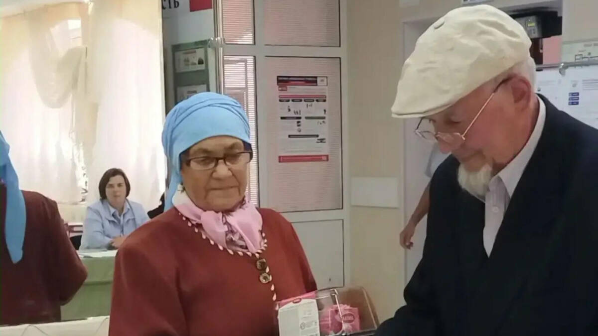 Супруги из Альметьевского района отметили золотую свадьбу и пришли на выборы