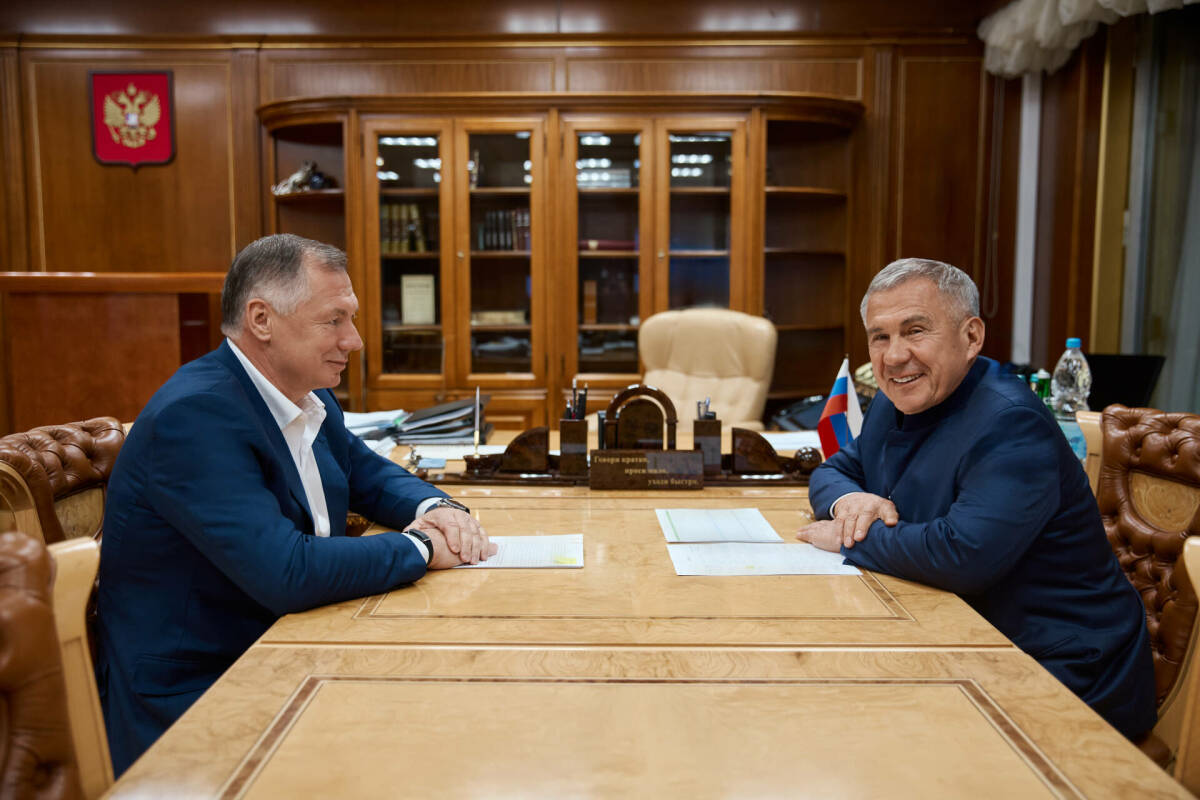 Хуснуллин и Минниханов обсудили необходимость не снижать темпы ввода жилья