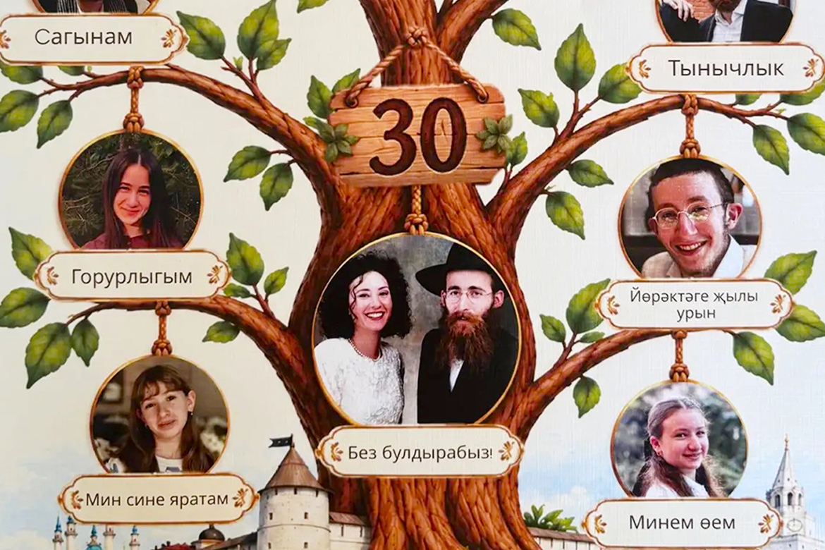 «Мин сине яратам»: как семья раввина Ицхака Горелика свила гнездо в Казани