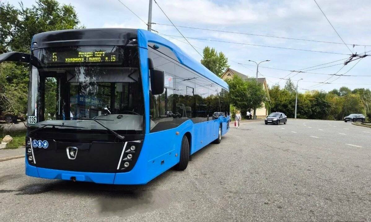 В Казани завершилось тестирование нового троллейбуса производства КАМАЗа
