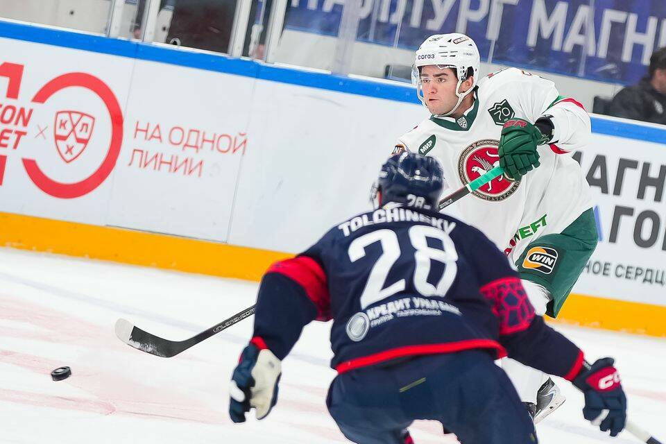 «Ак Барс» уступил «Металлургу» в матче чемпионата КХЛ