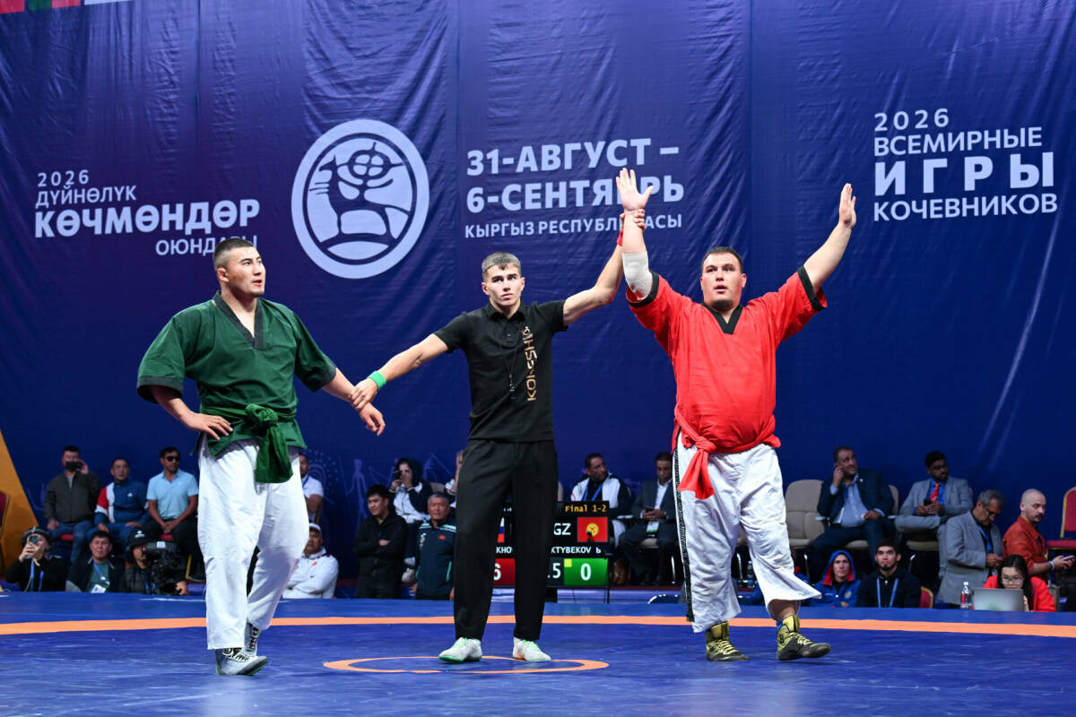 Татарстанец Радик Салахов завоевал золото Всемирных игр кочевников