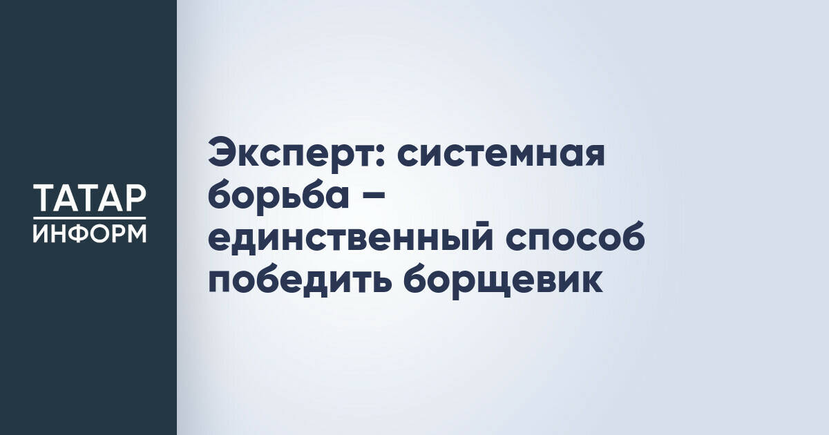 Эксперт: системная борьба – единственный способ победить борщевик Сосновского