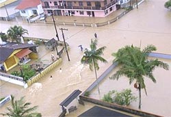 Из-за наводнения на юге Бразилии погибли 59 человек