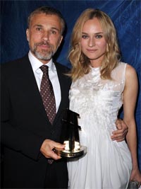 Крис Вейц и Диана Крюгер на вручении наград «Hollywood Awards»