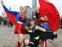 Австралийцы в костюмах супергероев поставили мировой рекорд