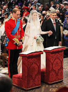 В Лондоне завершилось венчание принца Уильяма и Кетрин Миддлтон