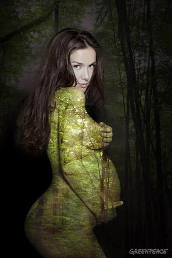 Наталия Орейро снялась обнаженной на 8м месяце беременности