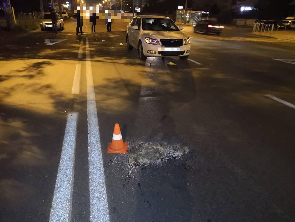 Сбили пешехода и скрылись. В Казани нетрезвый водитель сбил пешехода.